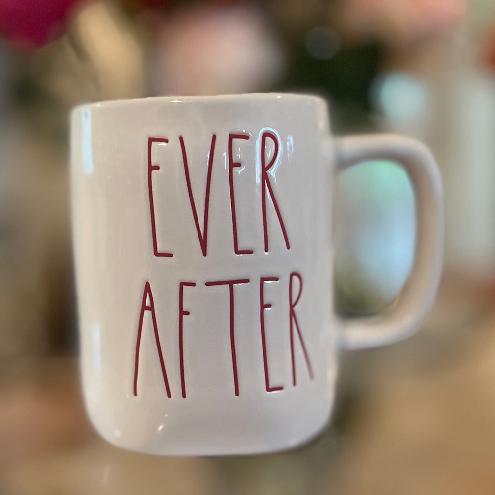 Rae Dunn “Ever After” Ceramic Mug